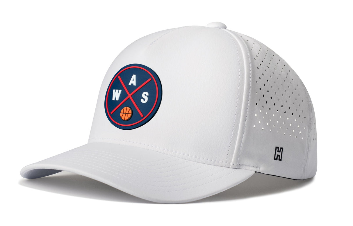 Washington DC Basketball Performance 5-Panel Hat | WAS X Flexfit® Snapback