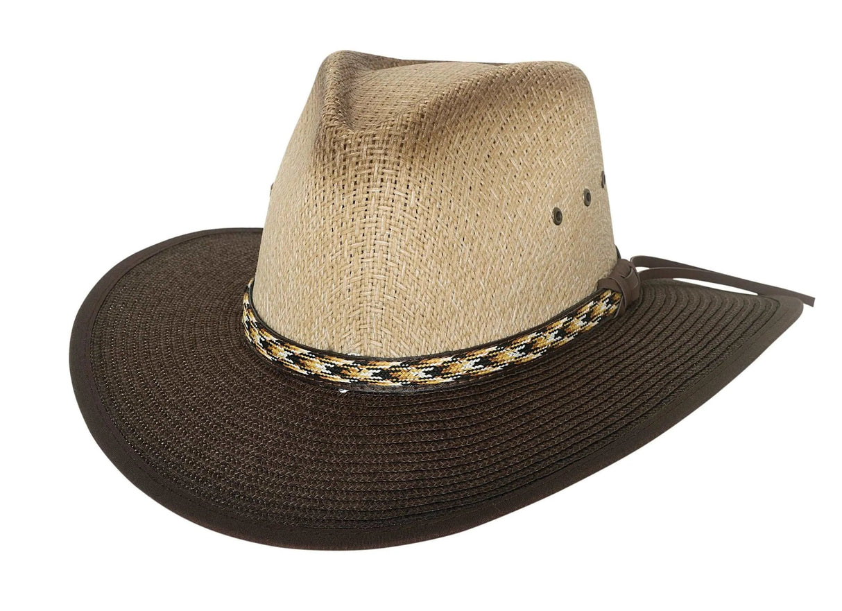 Bullhide Happy Valley - Sombrero Fedora de Paja