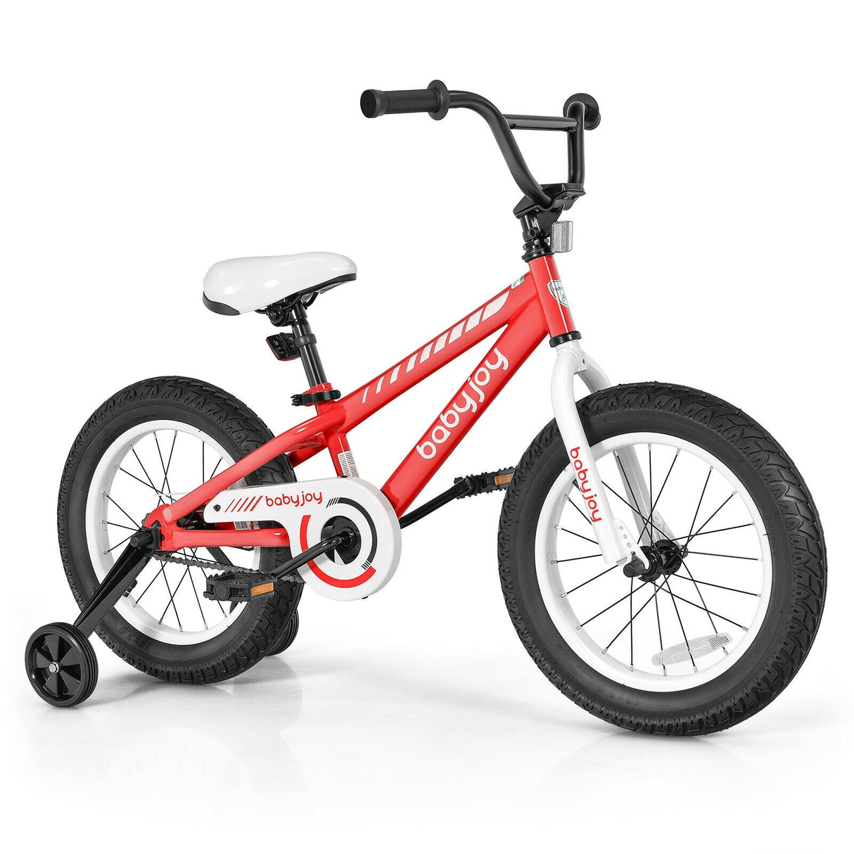 Bicicleta para niños de 16 pulgadas con ruedas de entrenamiento para niños de 5 a 8 años
