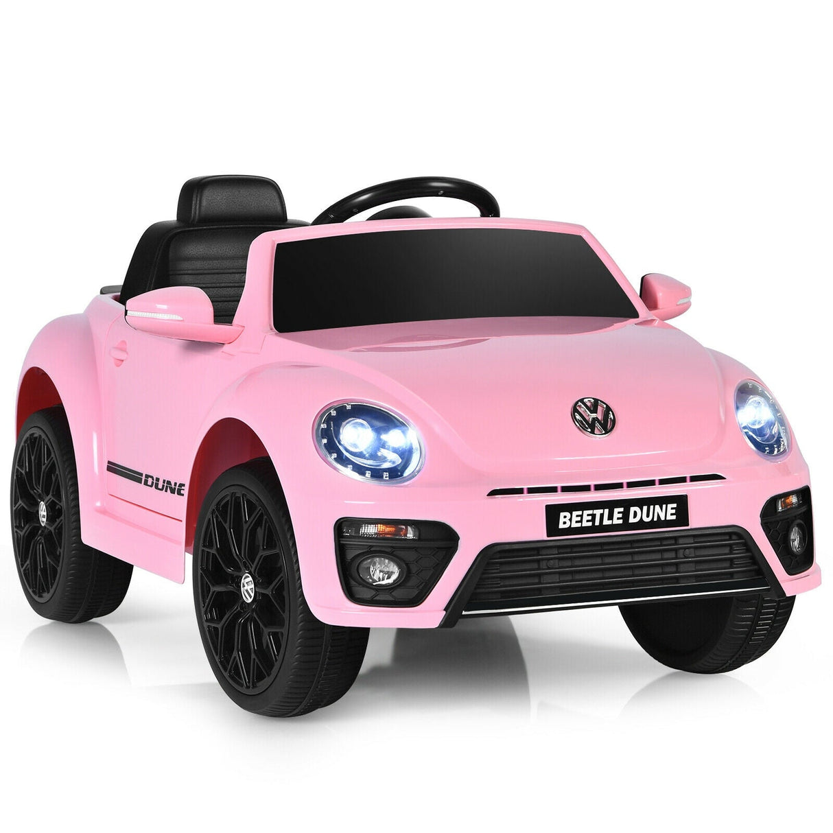 Coche eléctrico infantil Volkswagen Beetle con control remoto
