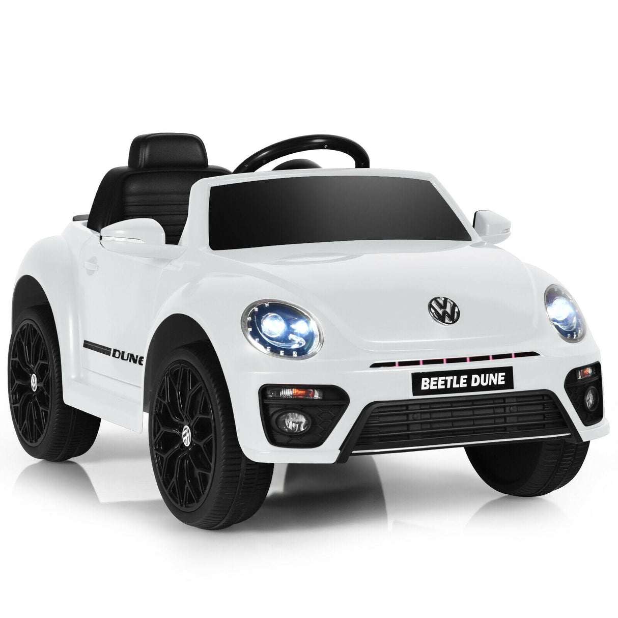 Coche eléctrico infantil Volkswagen Beetle con control remoto