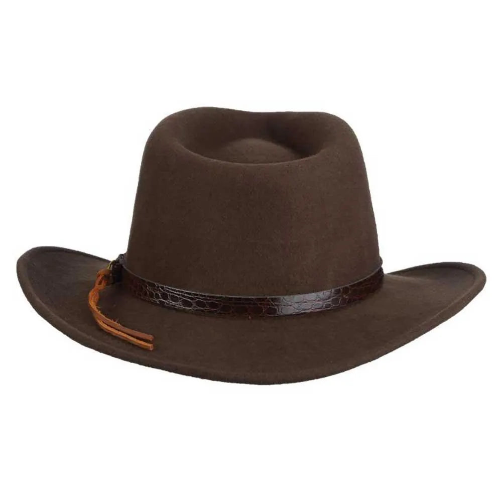 Indiana Jones™ La Última Cruzada - Sombrero Outback de Fieltro de Lana Suave