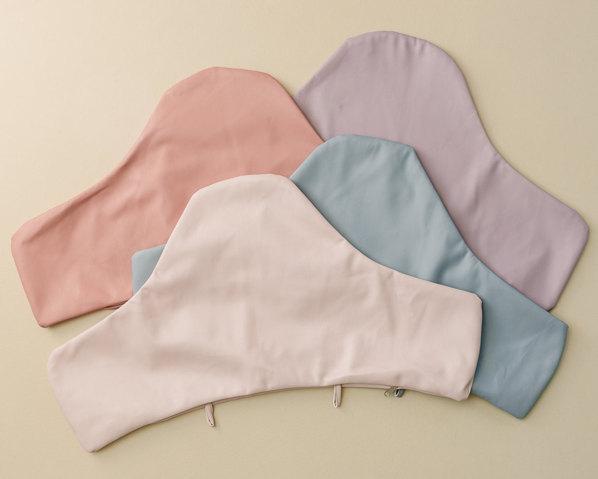 Funda de Cojín Rosa de Cuero Vegano para IKEA Antilop