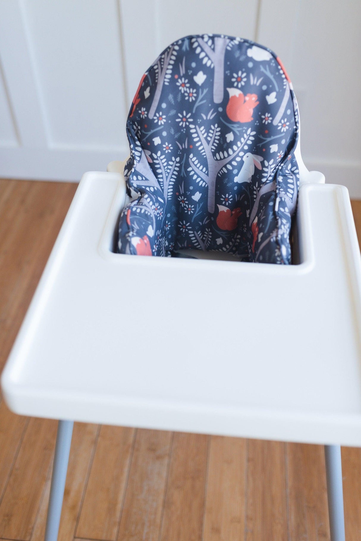 Funda para cojín de trona IKEA Antilop Woodland Marino - Lavable