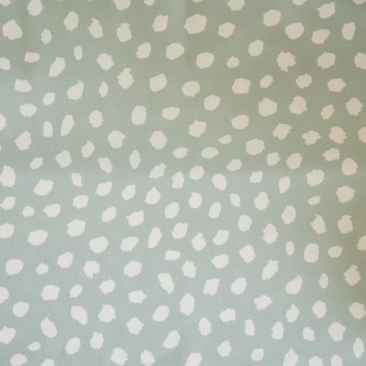 Funda de cojín para trona IKEA Antilop con estampado de puntos verdes