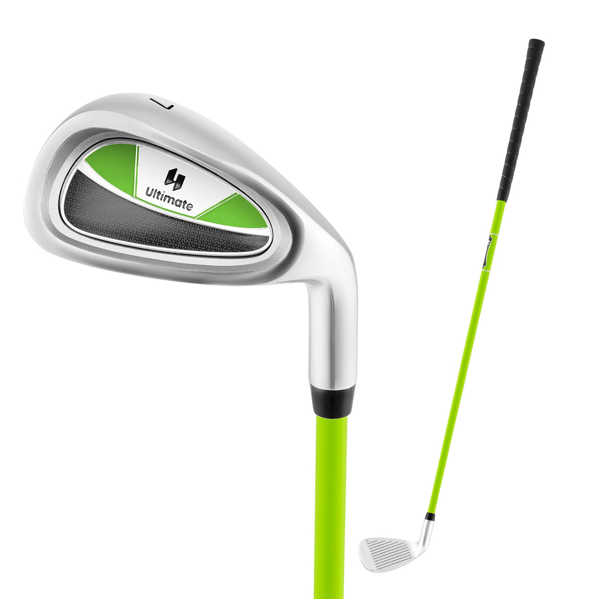Palo de Golf Individual de Oro para Niños y Niñas con Varilla de Fibra de Vidrio y Funda