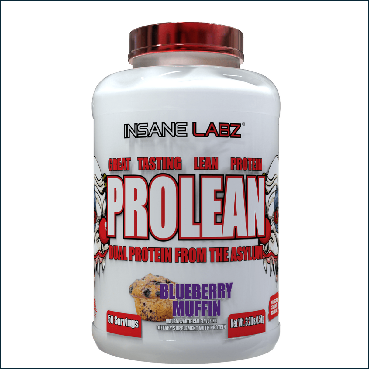 Insane Labz ProLean Proteína Dual, 50 porciones