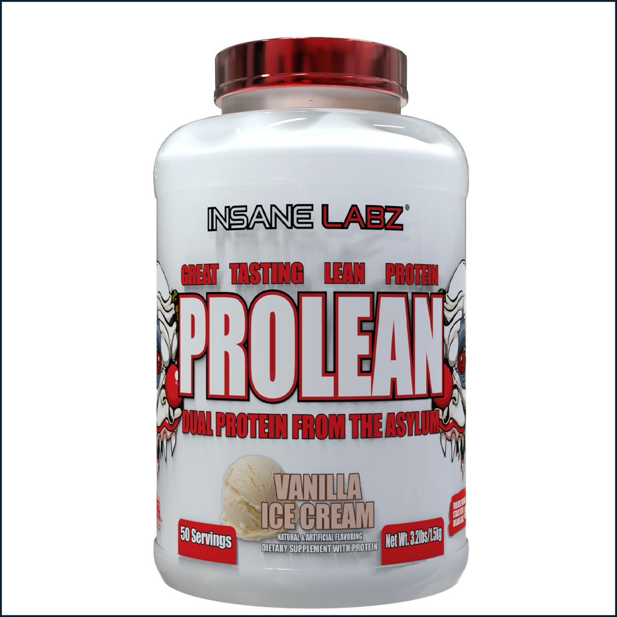 Insane Labz ProLean Proteína Dual, 50 porciones