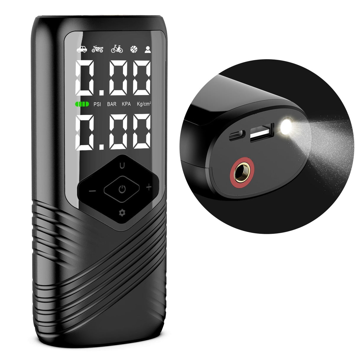 Intelligent Tire Pump for Cars
