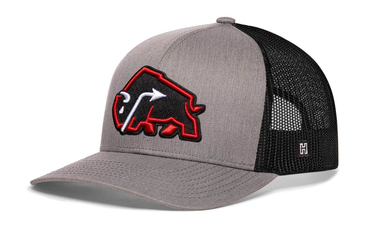 JBR x Haka Red Bison | Black Buffalo Snapback