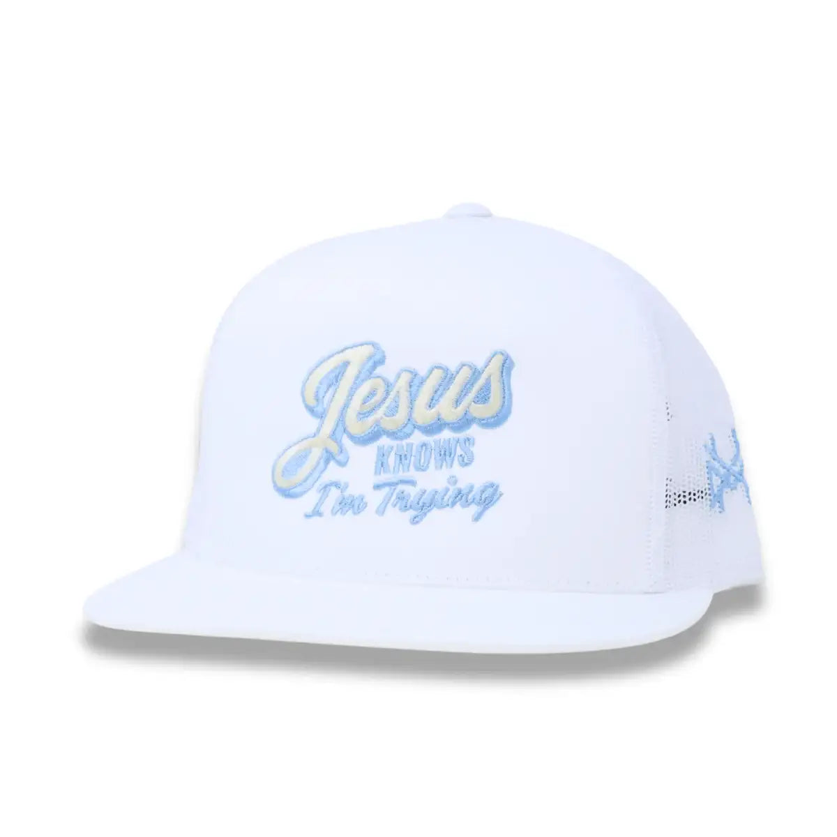 Gorra Snapback "Jesús Sabe Que Estoy Intentándolo"