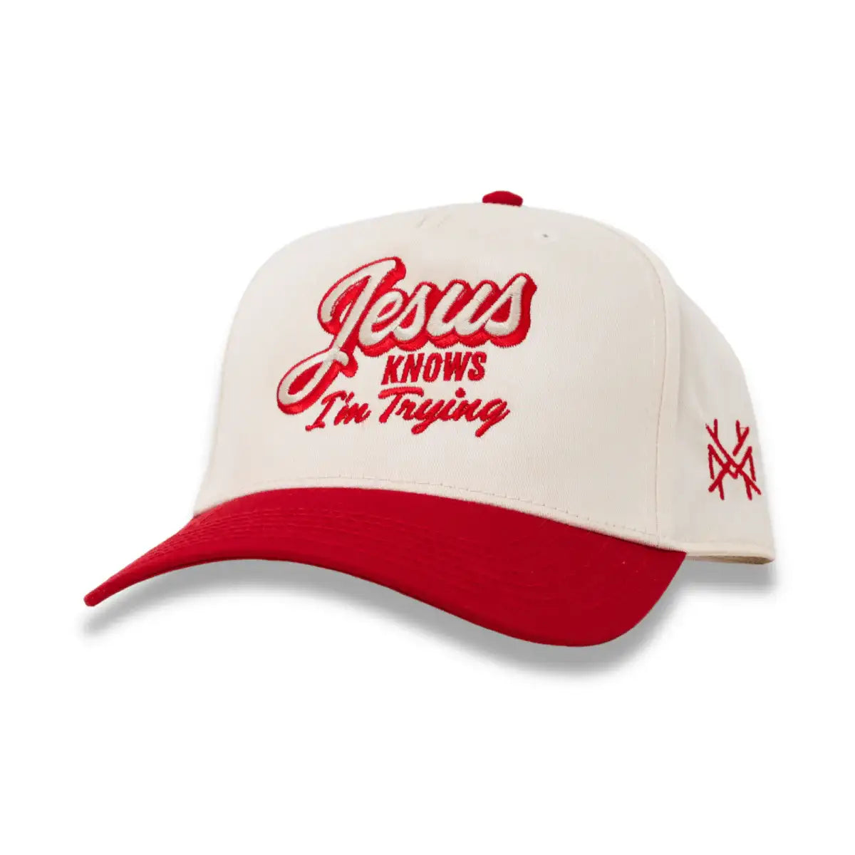 Gorra Snapback "Jesús Sabe Que Estoy Intentándolo"