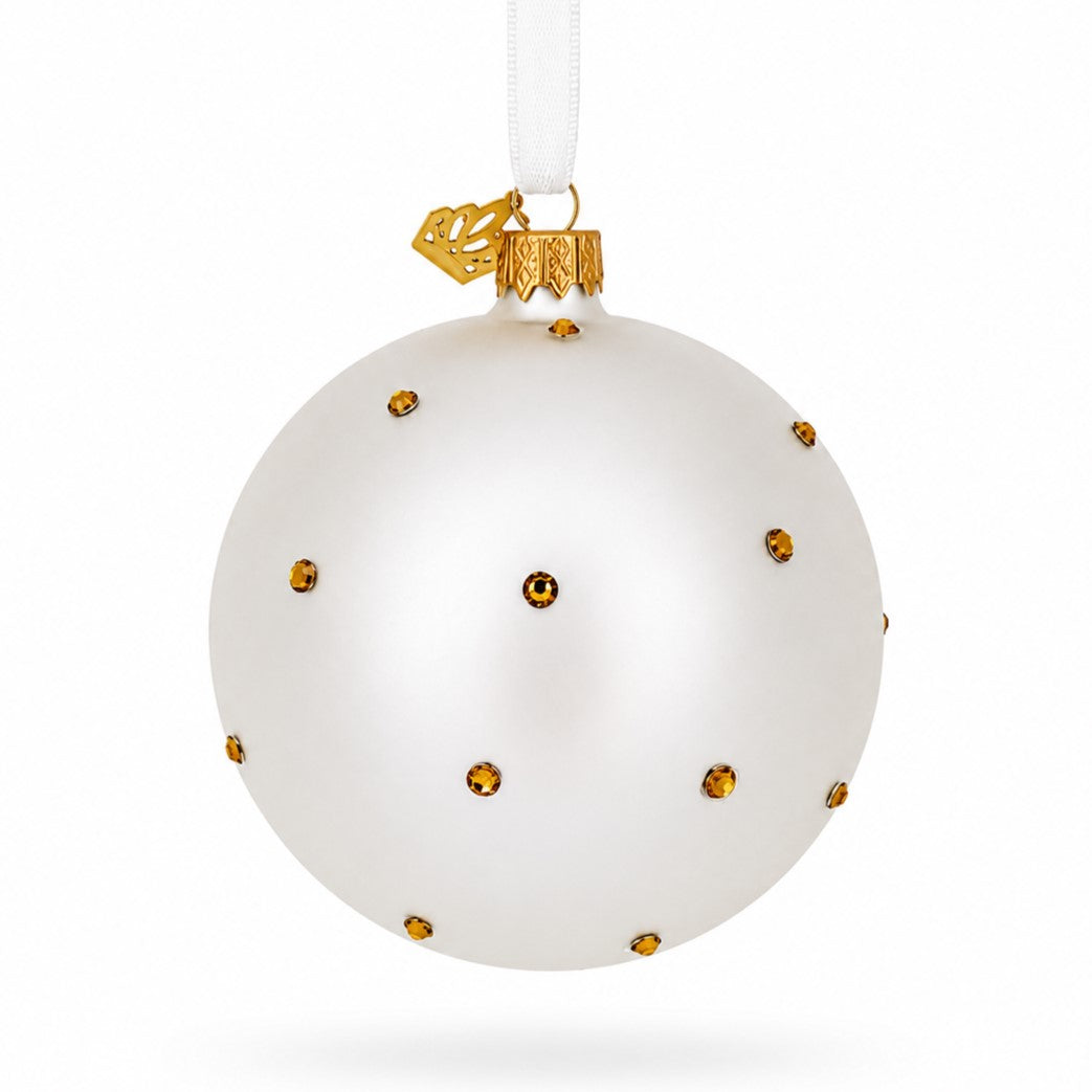 1887 'Sunflowers' by Vincent Van Gogh Glass Ball Christmas Ornament 4 Inches
