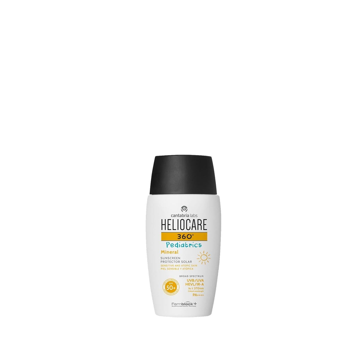Heliocare 360 Pediatrics SPF 50+ Children's Sunscreen - Protects Sensitive Skin, Pediatrician-Recommended