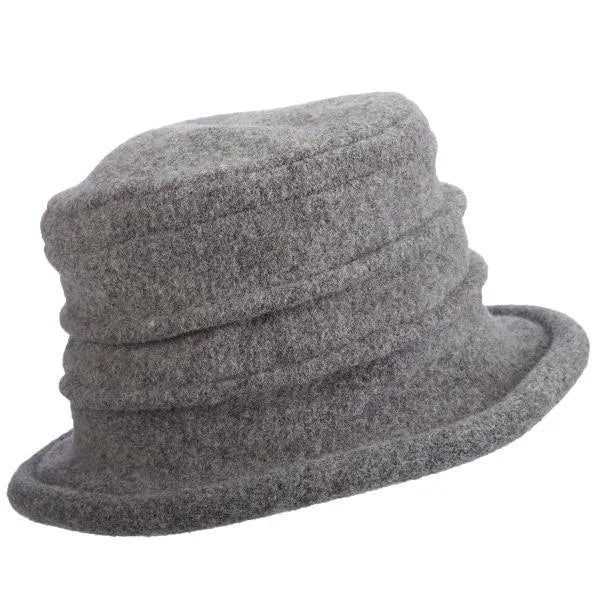 Scala Wilma - Sombrero cloché de fieltro de lana para mujer