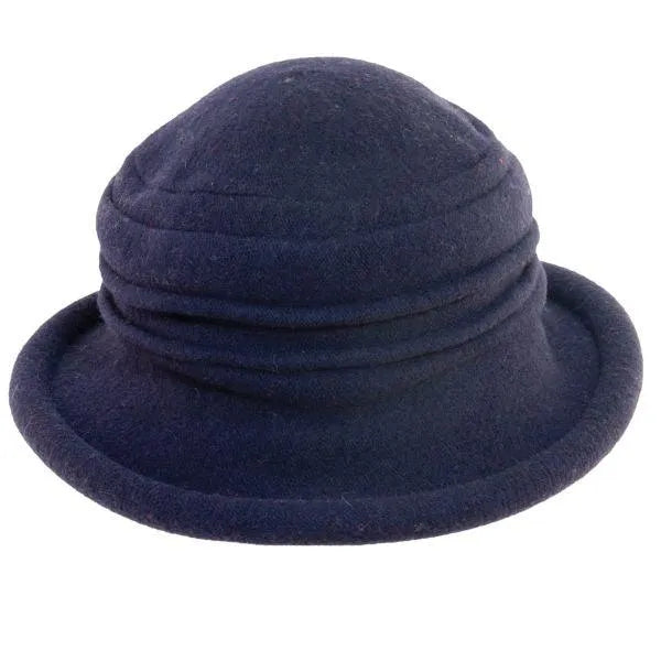 Scala Wilma - Sombrero cloché de fieltro de lana para mujer