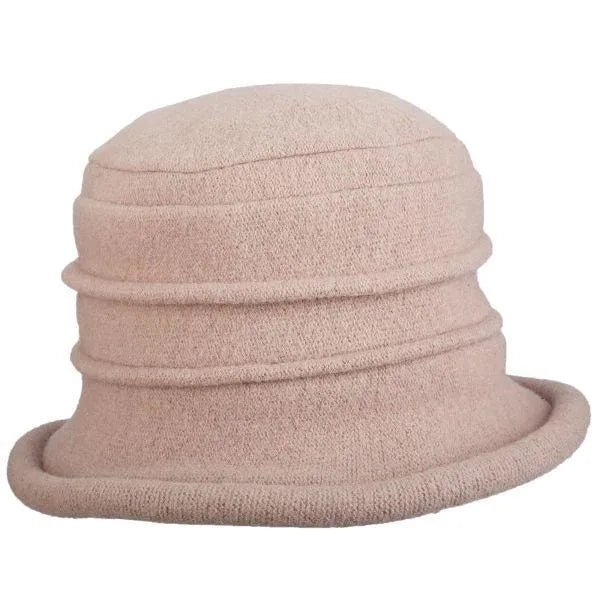 Scala Wilma - Sombrero cloché de fieltro de lana para mujer