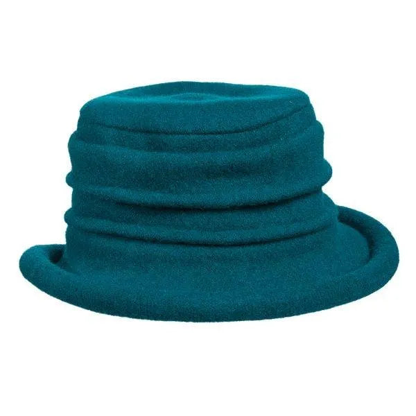 Scala Wilma - Sombrero cloché de fieltro de lana para mujer