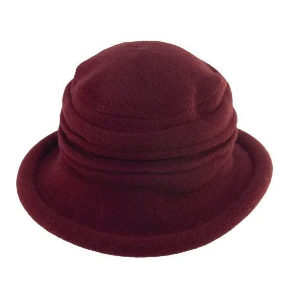 Scala Wilma - Sombrero cloché de fieltro de lana para mujer