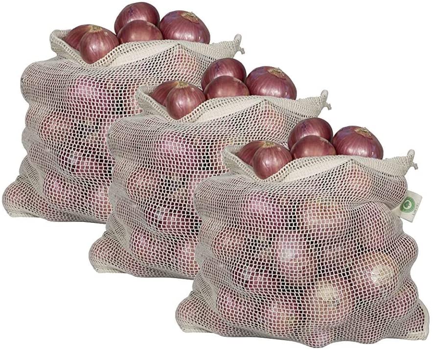 Bolsas para guardar cebollas