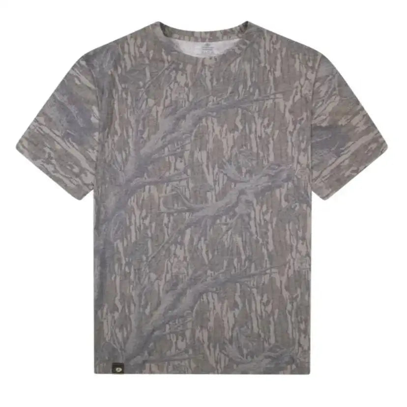 Camiseta con el logo de Mossy Oak Tree Stand