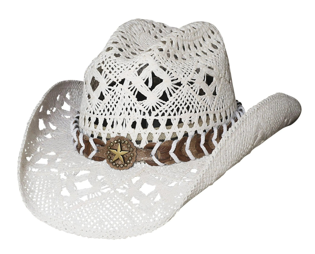 Bullhide Naughty Girl - Sombrero vaquero de paja