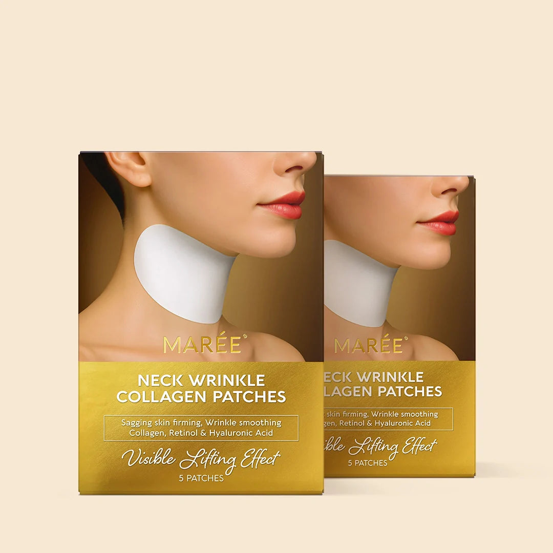Parches tensores para arrugas del cuello