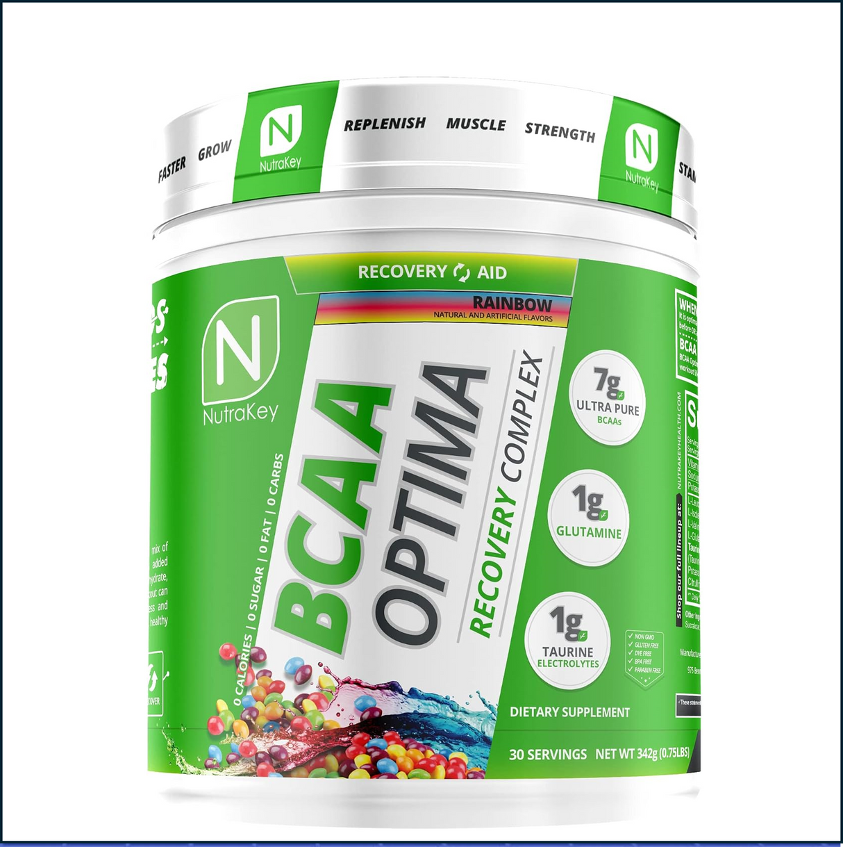 Nutrakey BCAA Optima, 30 Porciones