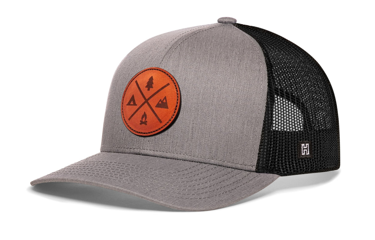 Outdoor X Trucker Hat | Black Outdoor X Snapback