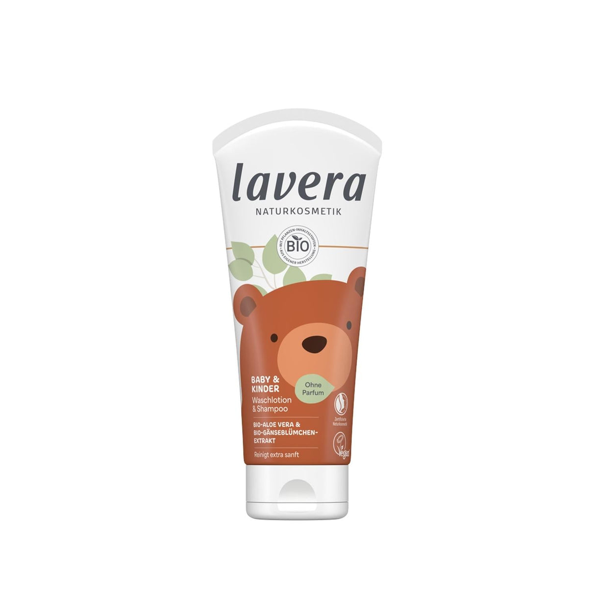 Lavera Baby & Kinder: Gentle 2-in-1 Baby Shampoo & Body Wash - Natural, Tear-Free, Cleansing - 6.76 fl oz
