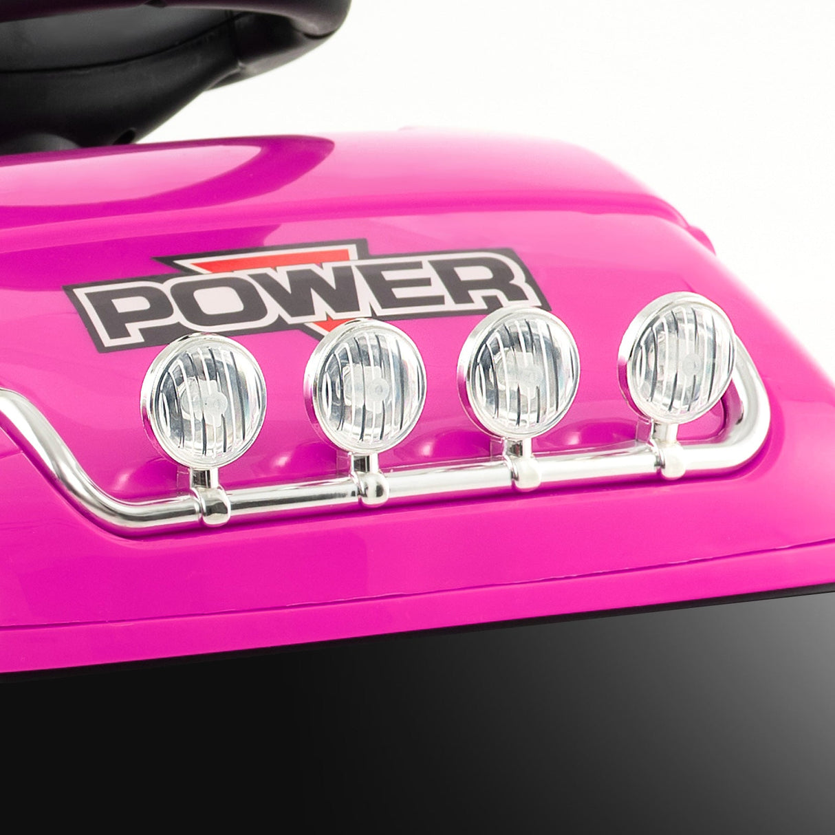Camión montable eléctrico de 6V para niños con asiento de altura ajustable