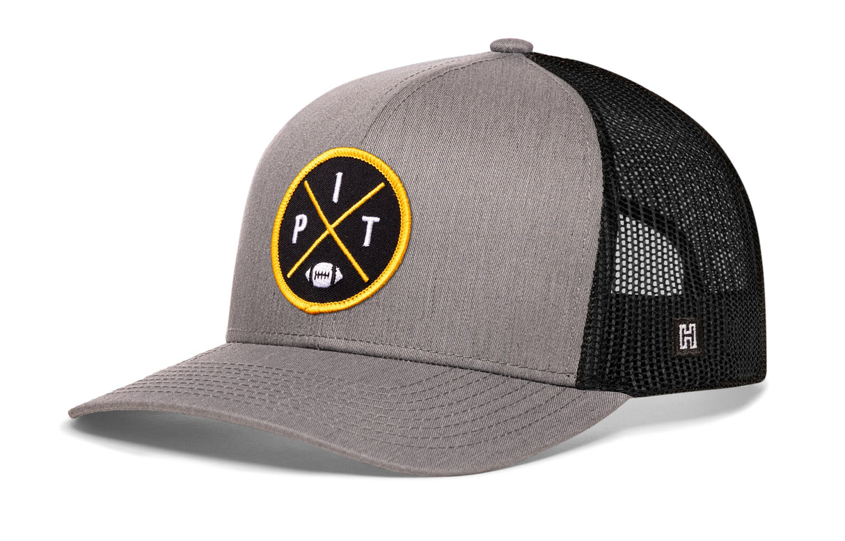 Pittsburgh Football Trucker Hat | PIT X Snapback