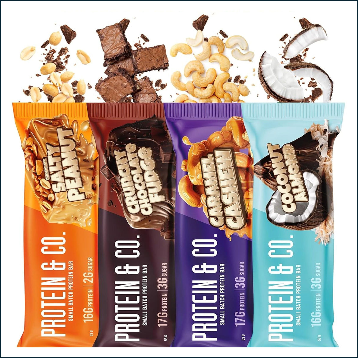 Nutraphase Protein & Co Barrita de proteína, barra individual