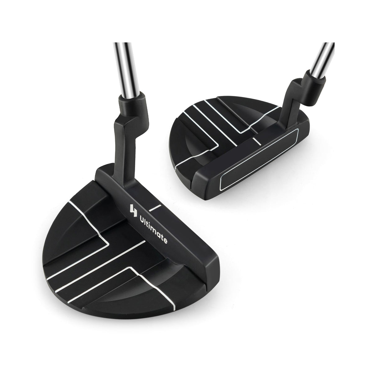 Putter de golf con funda de cabeza de 35 pulgadas estilo mazo putter para diestros