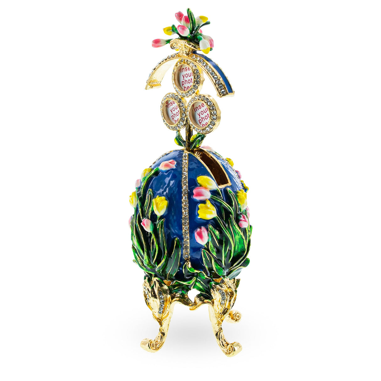 1898 Lilies of the Valley Royal Imperial Easter Egg 4.75 Inches