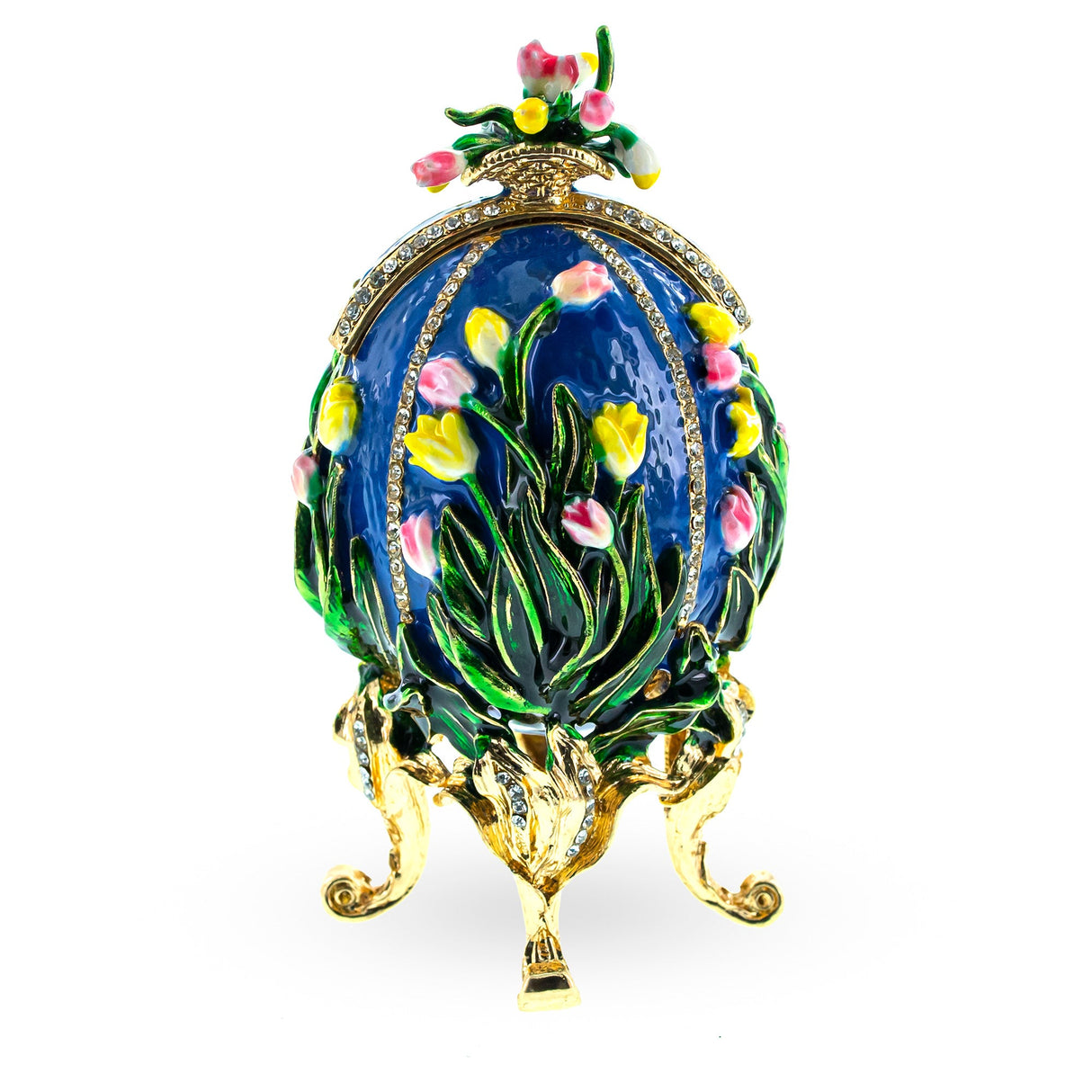 1898 Lilies of the Valley Royal Imperial Easter Egg 4.75 Inches