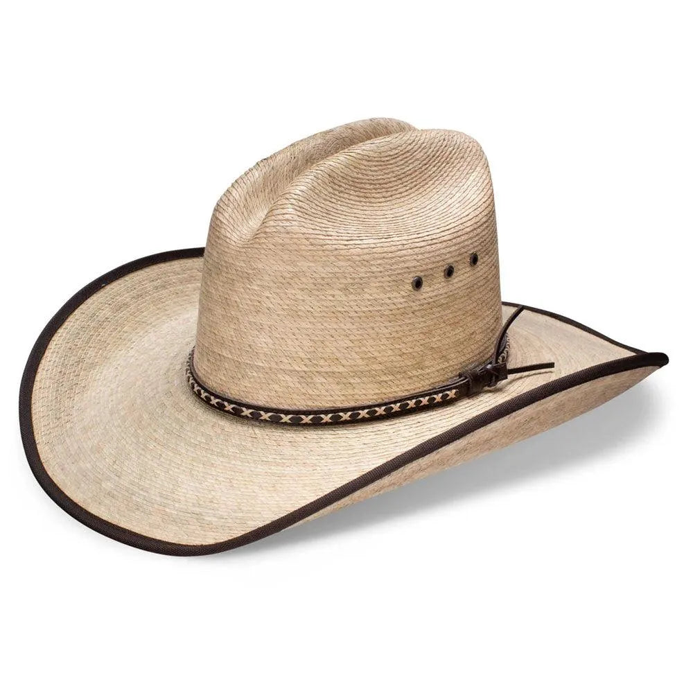 Resistol Jason Aldean Hicktown - Sombrero vaquero de palma mexicana