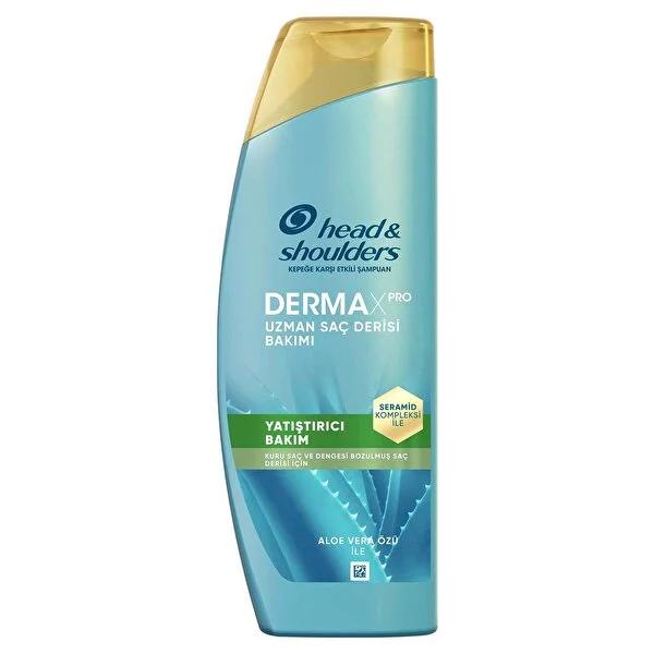 Head & Shoulders DermaXPro Anti-Dandruff Shampoo: Soothing Aloe Vera for Dry, Itchy Scalp Relief - Clinically Proven Ceramide Restoration
