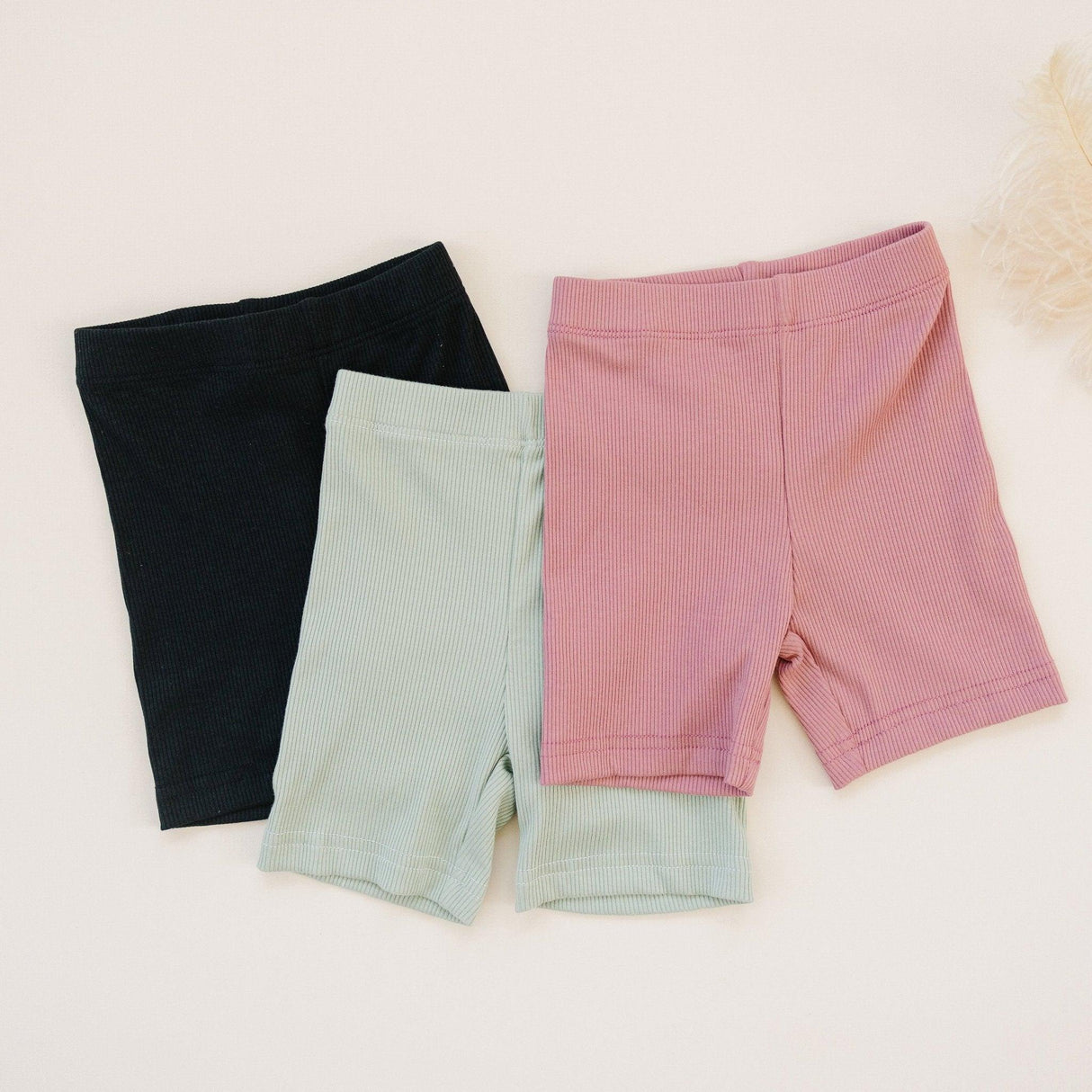 Pantalones Cortos de Ciclismo de Bambú Acanalados