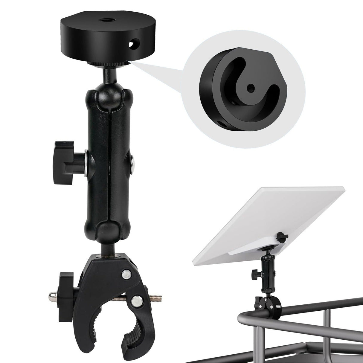 Starlink Mini RV Clamp Mount | Heavy-Duty Portable Mount