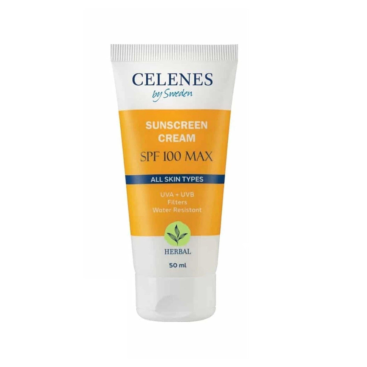Celenes Herbal SPF 100 Sunscreen: Maximum Sun Protection, Paraben & Alcohol-Free, Minimizes Sunspots - 50ml