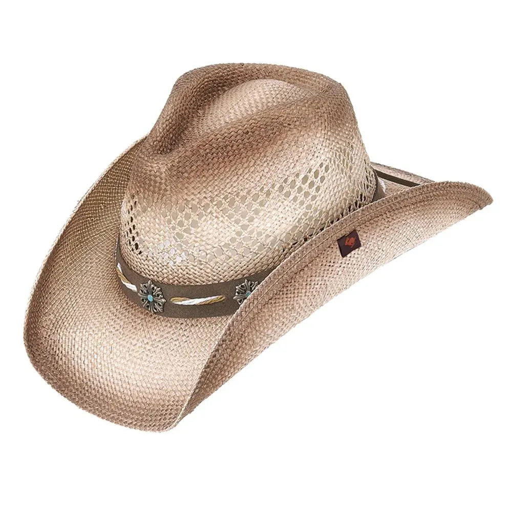 Peter Grimm Shaggy - Sombrero vaquero de paja