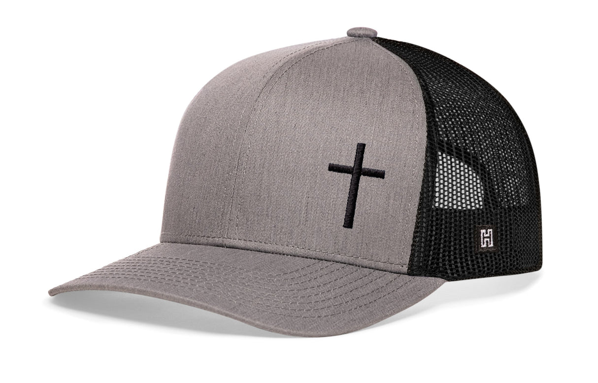 Side Cross Trucker Hat | Christian Snapback