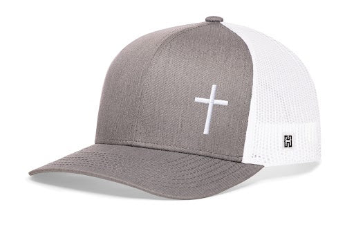 Side Cross Trucker Hat | Christian Snapback
