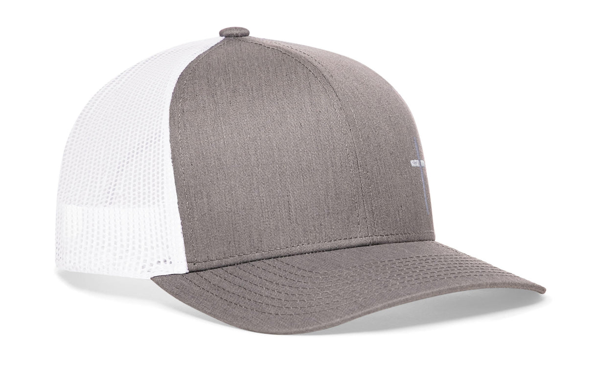 Side Cross Trucker Hat | Christian Snapback