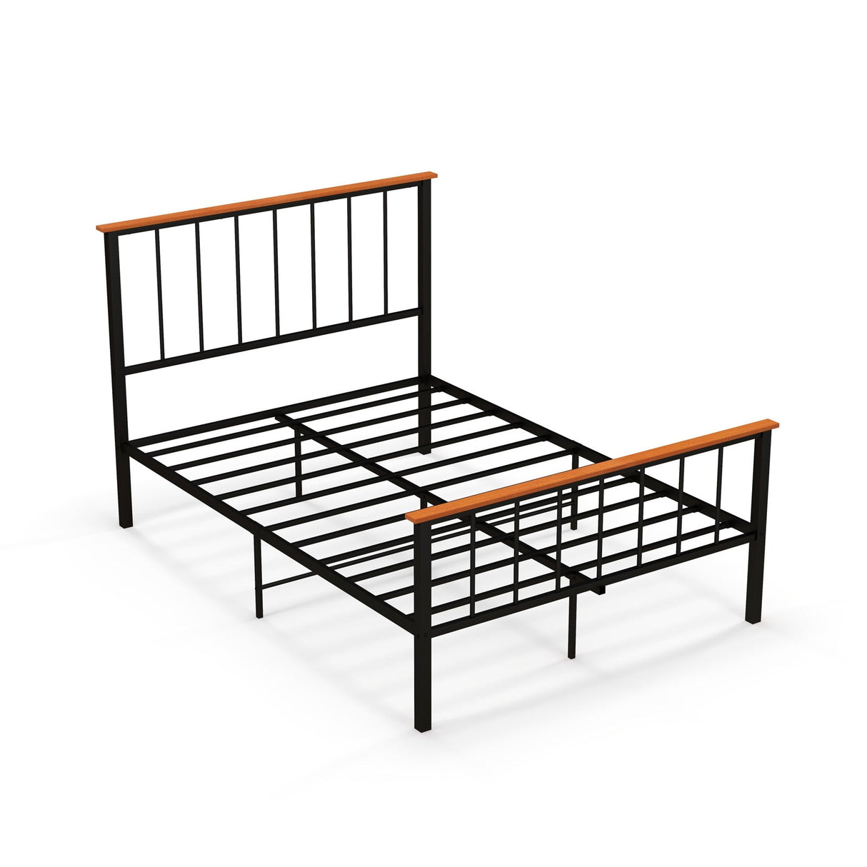Estructura de cama con cabecera y piecera