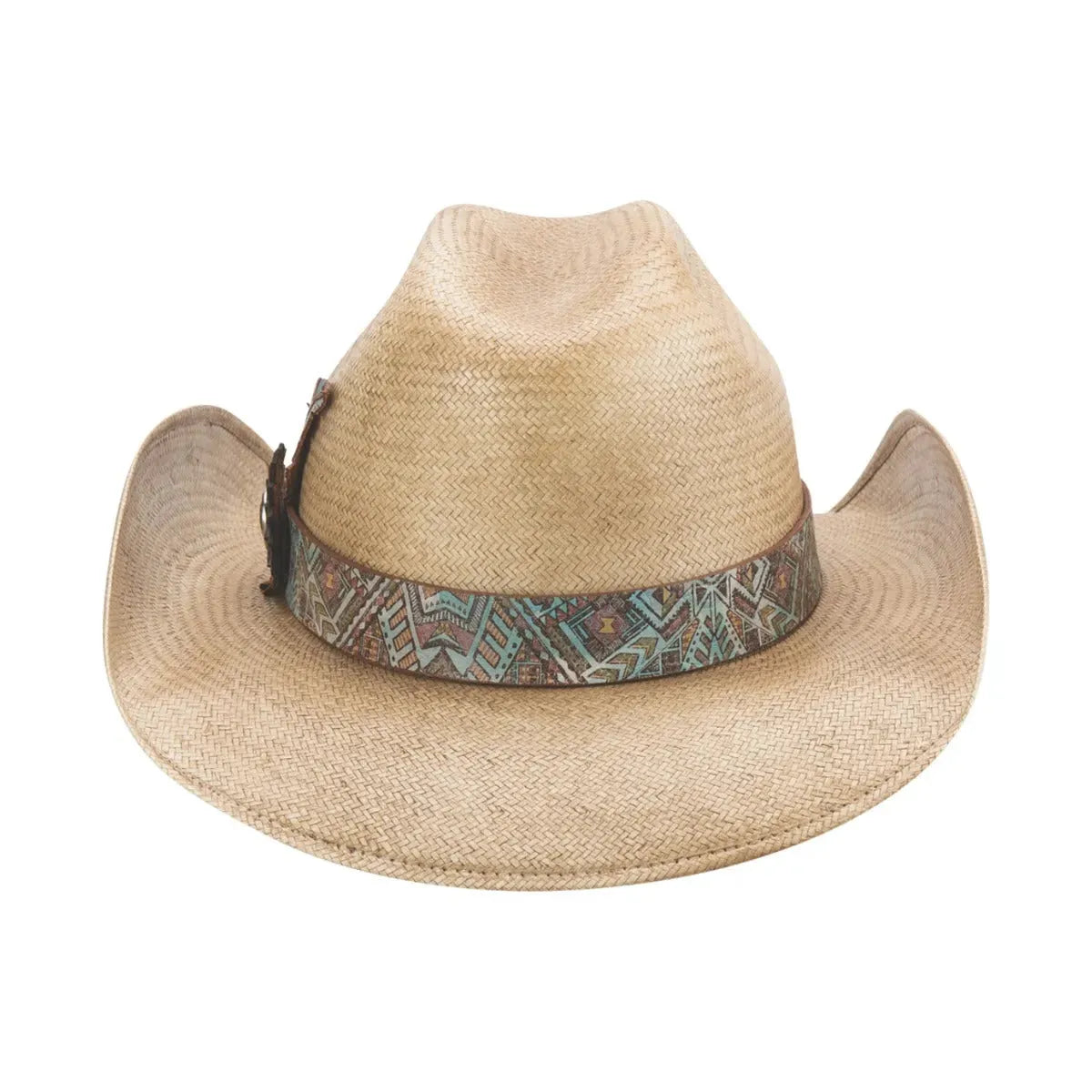 Sombrero vaquero Bullhide Southwest Love de paja Panamá Shangtung