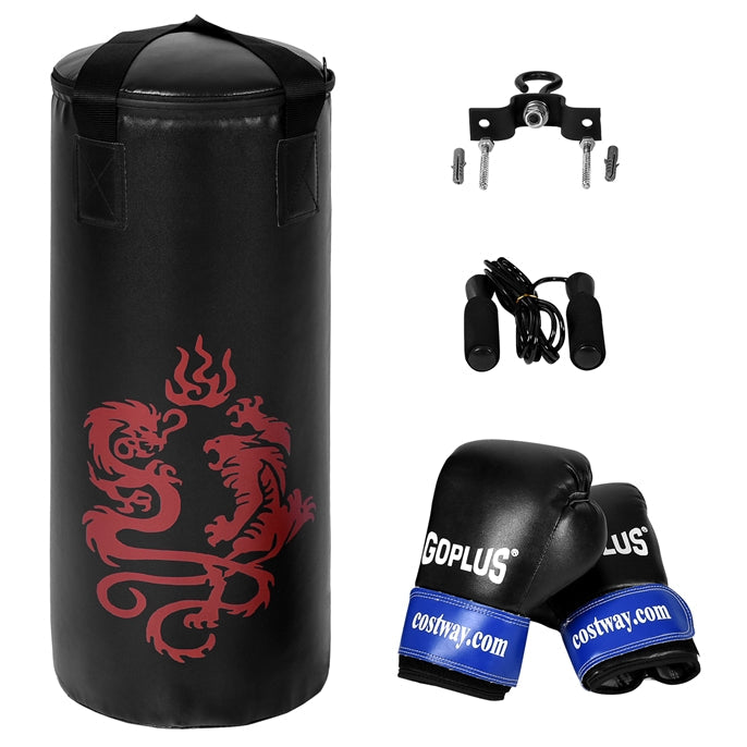Set de Boxeo con Cuerda para Saltar y Guantes para Niños de 2 Pies