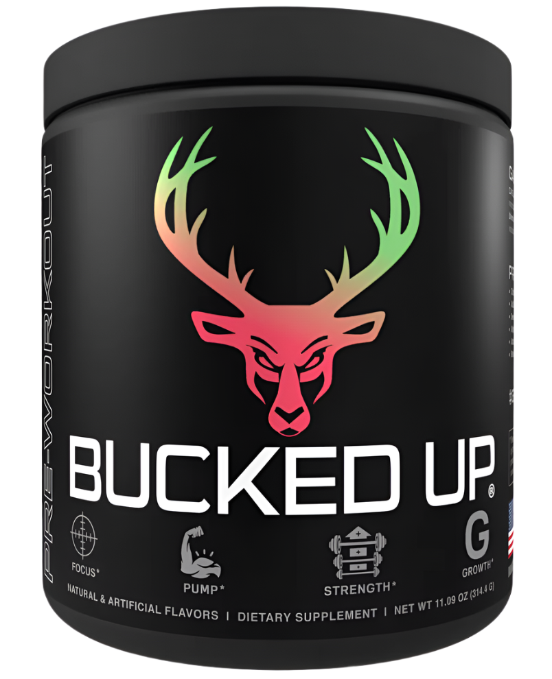 Bucked Up Pre-Workout - Energy, Performance & Focus - 30 Servings