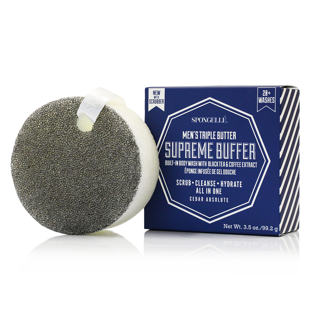 20+ Supreme para hombre | Exfoliante negro